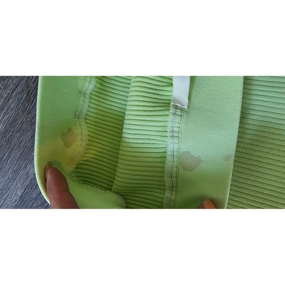 Jonathan Simkhai Jolene Faux‎ Wrap Knit Skirt in Pear Size Medium - Picture 6 of 10